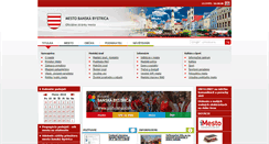 Desktop Screenshot of banskabystrica.eu